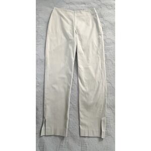 Vintage 90s Gunex Italy Designer Cotton‎ Twill Light Blue Pants Sz 36 US 4 Crop